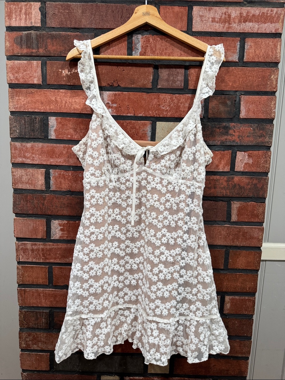Majorelle Sunbeams Dress in White